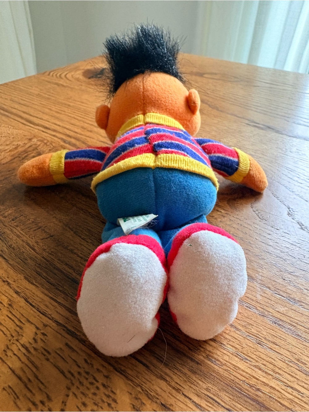 VTG 1997 TYCO/Mattel Ernie stuffed doll Sesame Street stuffie- 9 inches - Picture 3 of 15